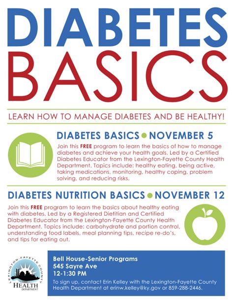 Fitting in daily physical activity, even walking is enough. Diabetes & Nutrition Basics - Lexington-Fayette County ...
