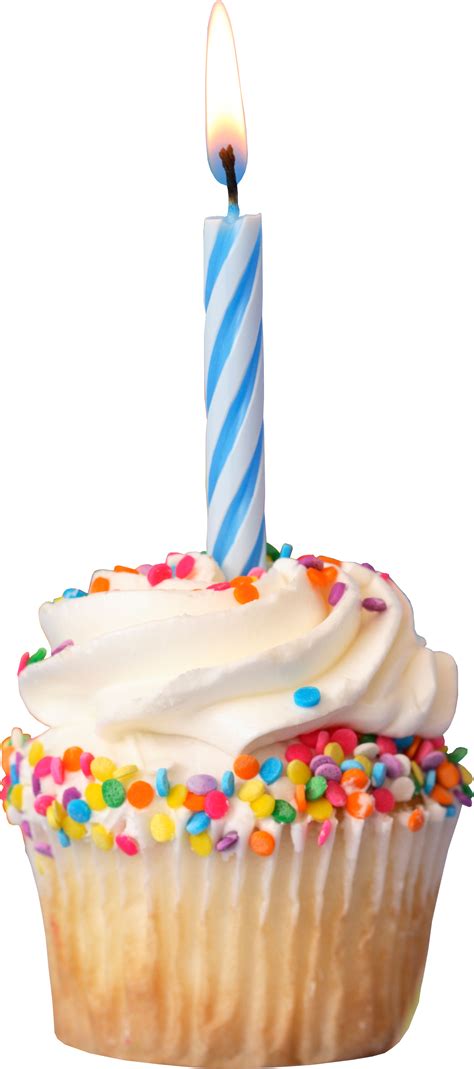 Birthday Cupcake Png Png Image Collection