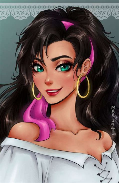 Esmeralda By Mari945 Deviantart Disney Disney Estilo Anime Disney