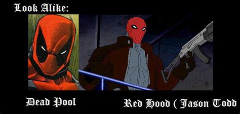 Lookalike Deadpool And Redhood By Wiibozz On Deviantart
