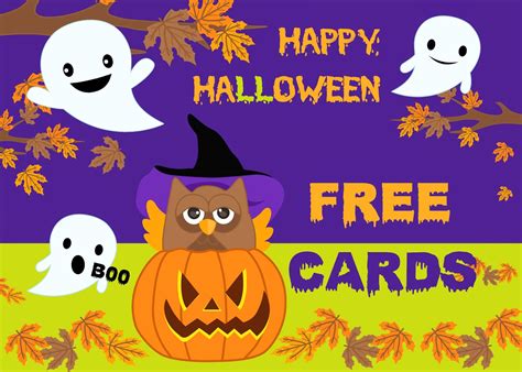 Free Printable Invitation Happy Halloween Free Cards