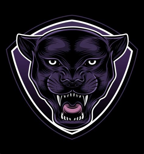 Black Panther Logo Vector At Collection Of Black