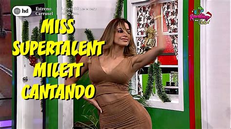 Milett Figueroa Miss Supertalent Of The World 2016 Cantando