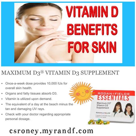 Skin cancer and vitamin d exposure are closely linked, but supplements can help. Pin by Corie S R on Rodan+Fields -Consultant (With images ...