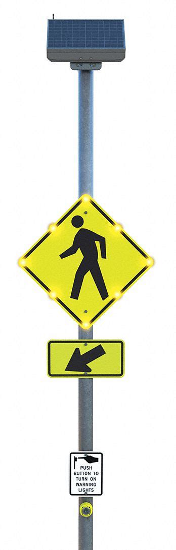 Tapco Pedestrian Crossing Pictogram Led Warning Systems Amber Led