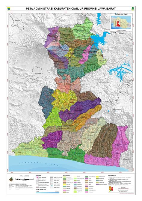 Peta Kota Peta Kabupaten Cianjur