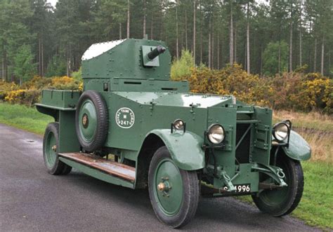 1914 Rolls Royce Armoured Car ~ Click Through The Large Version For A