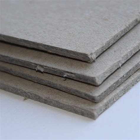4 Sheets Of 2mm Sheets Of Grey Board Thick Cardboard For Etsy