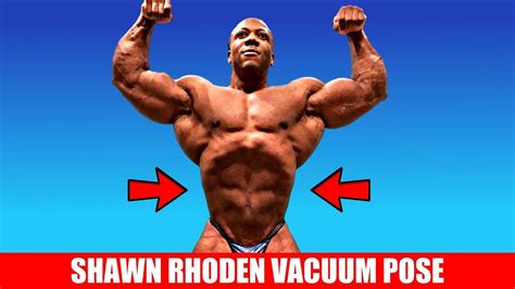 Shawn Rhoden Vacuum Pose Nicks Strength And Power Rapidfire Fitness