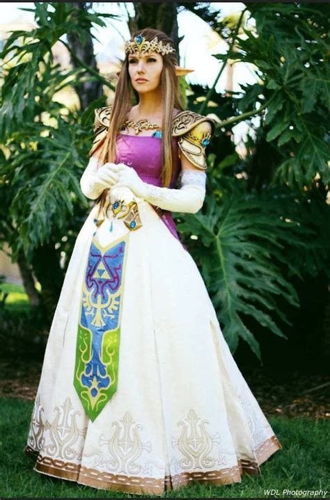 Full Setthe Legend Of Zelda Princess Zelda Cosplay Costume