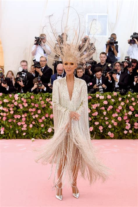 Celine Dion At The Met Gala Popsugar Celebrity Photo