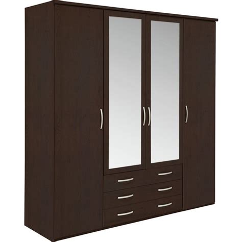 Beds mattresses wardrobes bedding chests of drawers mirrors. Buy Collection New Hallingford 4 Dr 3 Drw Mirror Wardrobe ...