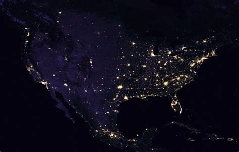 Nasa Reveals Picture Of Earth At Night