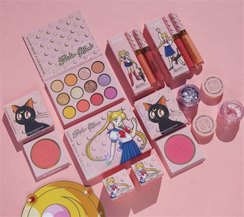 Colourpop Sailor Moon Makeup Collection In 2020 Sailor Moon Makeup