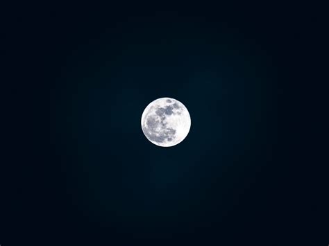 Fotos Gratis Cielo Noche Atmósfera Oscuro Negro Luna Llena Luz