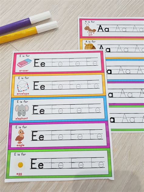 Alphabet Tracing Cards Alphabet Tracing Pages Alphabet Cards With