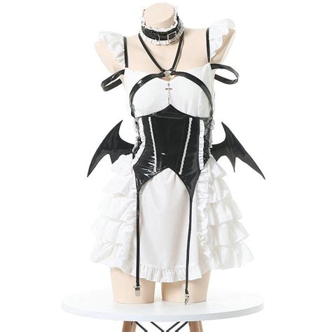 Succubus Maid Cosplay Lingerie Set Devil Costume Kawaii Babe