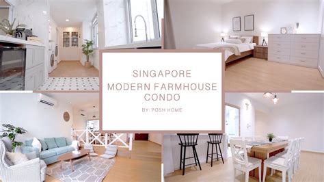 Modern Farmhouse Condo Tour In Changi Singapore Interior Design Home