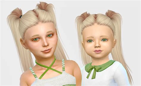 Kids Toddler Hair Sims 4 Sims Hair Sims 4 Toddler