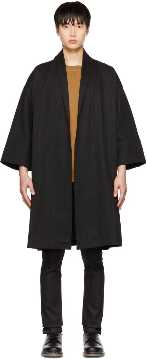 Ssense Exclusive Black Coat By Naked Famous Denim On Sale