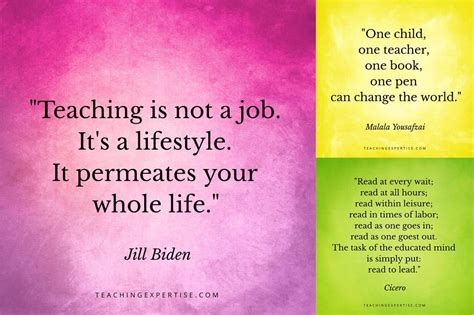 110 Best Inspirational Quotes For Teachers Teaching Expertise