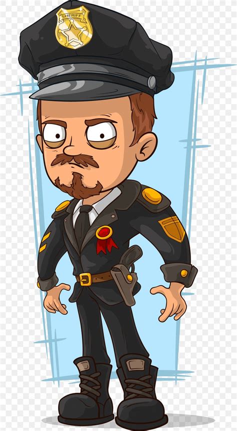 Police Officer Cartoon Stock Illustration Png 2607x4743px Police