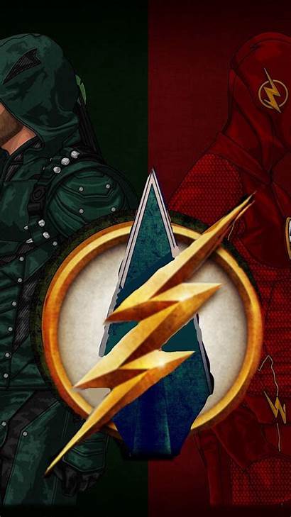 Flash Arrow Phone Wallpapers Version Somewhat Badly