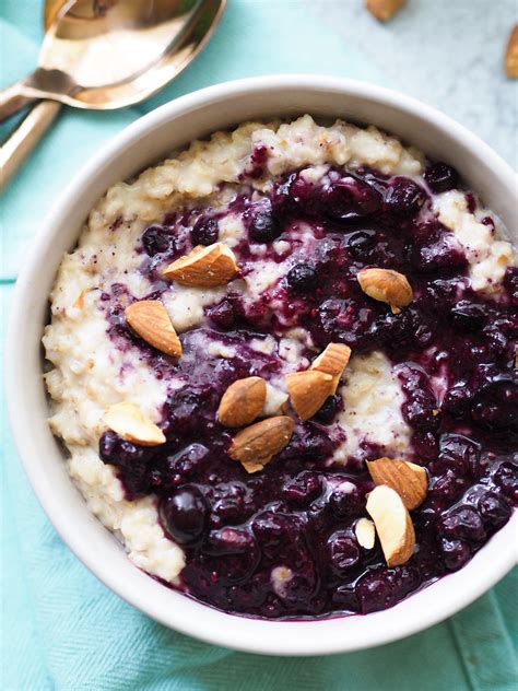 Blueberries And Cream Oatmeal Recipe — Registered Dietitian Columbia Sc