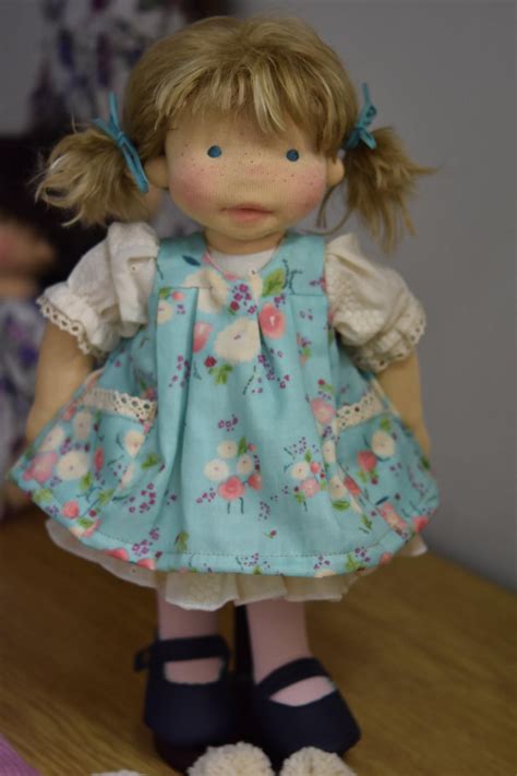Pattern Dress Pleat Doll Clothing Sewing Pattern Waldorf Etsy