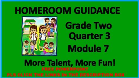 Homeroom Guidance Grade2 Quarter3 Module7freepptmoretalentmorefun