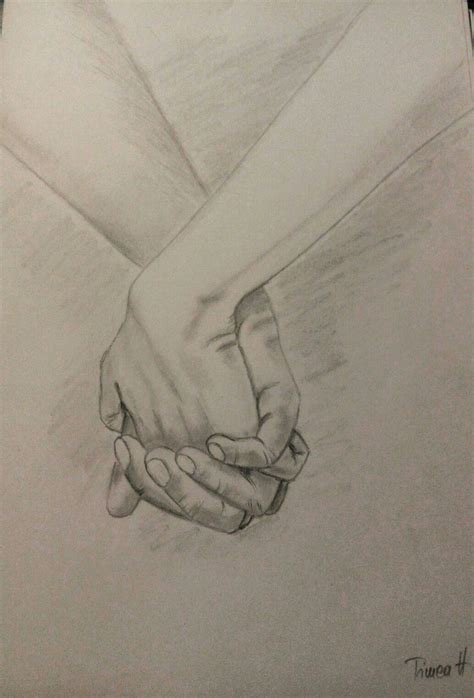 Holding Hands Holding Hands Drawing Drawings Cute Couple Drawings