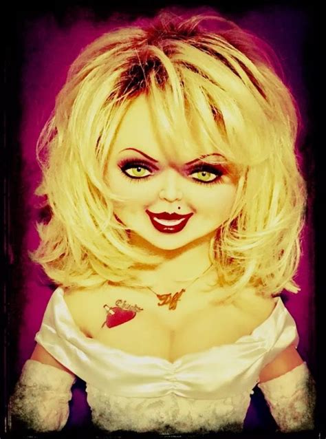 Halloween Props Halloween Horror Scary Movies Horror Movies Bride Of Chucky Doll Tiffany