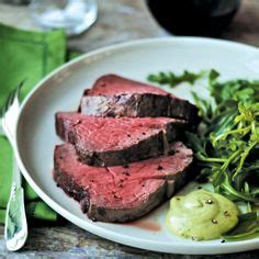 This cut is thick on one end and thin on the other. An easy, foolproof menu from Ina Garten | Slow roasted beef tenderloin, Beef filet, Food