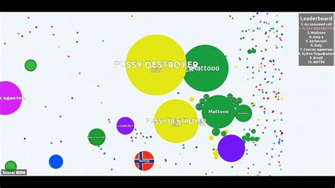 Agario Big T For Small Cell Youtube