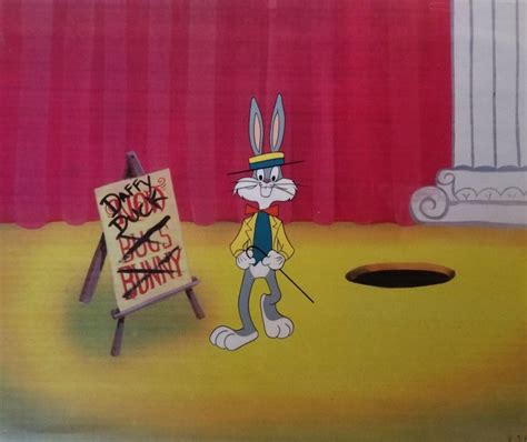 Warner Bros Studio Artists Looney Tunes Original Production Cel With