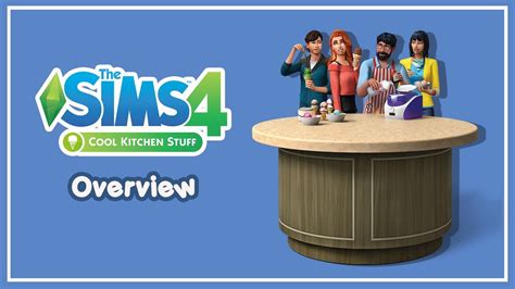 Thai The Sims 4 Cool Kitchen Stuff Overview Youtube