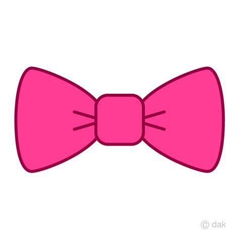 Pink Bow Tie Clip Art Free PNG ImageIllustoon