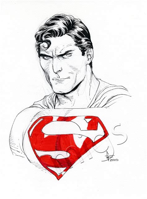 Superman By Gary Frank In Miguel Gombas Frank Gary Comic Art Gallery