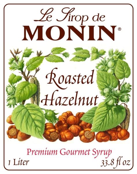 Roasted Hazelnut Syrup Monin