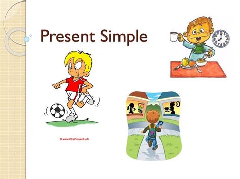 Present Simple Online Presentation
