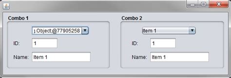 Java Setting The Text Field In Editable Jcombobox From Custom Render