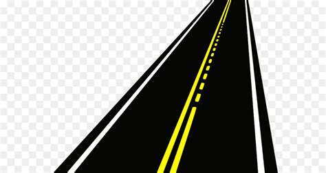 Highway Clipart Yellow Line Highway Yellow Line Transparent Free For