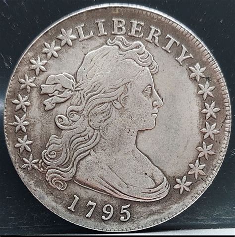 1795 Silver Dollar Draped Bust Off Center Newbie Coin Collecting