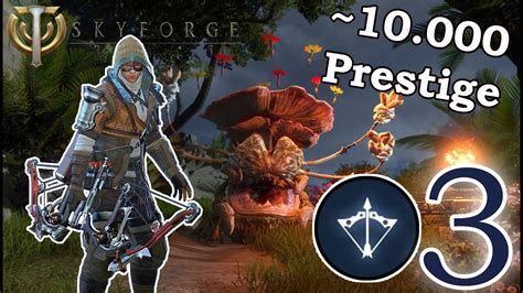 First of all, you gain prestige points instead of experience points. Skyforge - Archer 10k Prestige Alakur Island Solo - YouTube