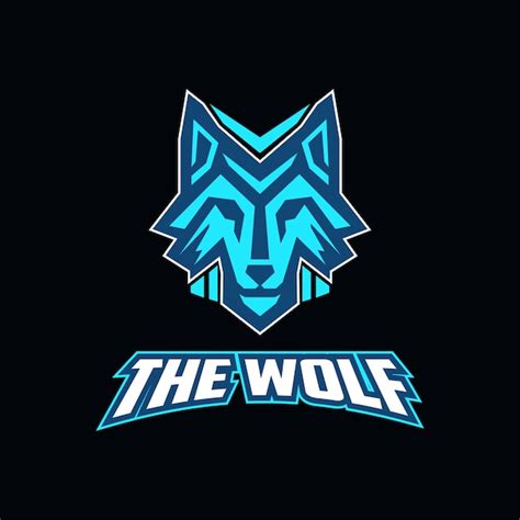 Premium Vector Wolf Gaming Logo Design