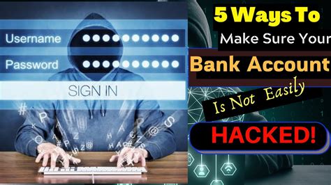 5 Ways Your Bank Account Can Easily Be Hacked And How To Avoid Them Youtube