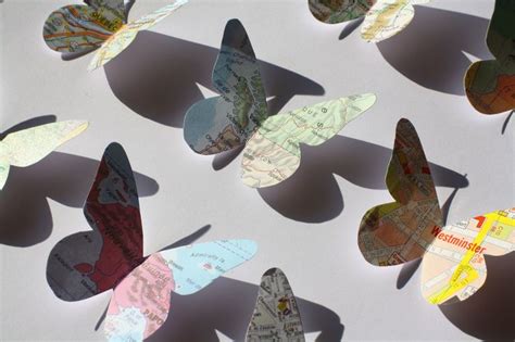 Personalized Butterfly Artwork Using Real Maps Butterfly Artwork