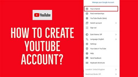 Create Youtube Account How To Open A Youtube Account Register