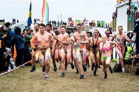 Naked Run At The Roskilde Festival 5 Photos Thefappening