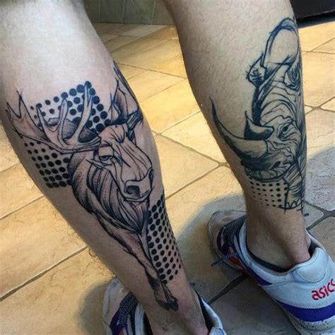 Adventure in the natural wonder of the great outdoors with the top 101 best forest tattoo designs design sign moose head trophy is part of the animal respectful trophy collection signed by. 60 Moose Tattoo Designs For Men - Antler Ink Ideas
